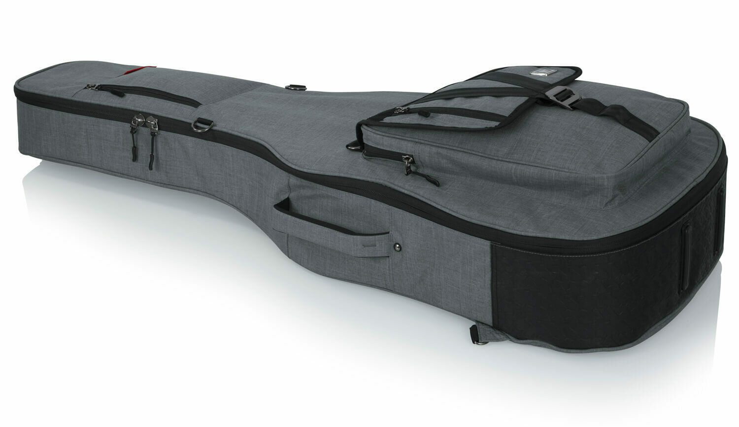 Gator Cases Transit Series Gig Bag for Acoustic Guitar (Light Gray) #GAGTACOUSTGY MFR #GT-ACOUSTIC-GRY