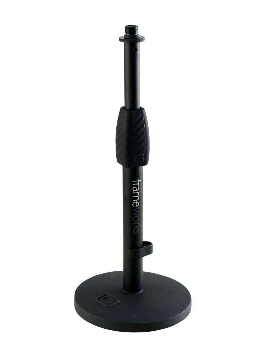 Gator Cases Frameworks Desktop Mic Stand with 6" Round Base and Twist Clutch #GAGFWMIC0601 MFR #GFW-MIC-0601