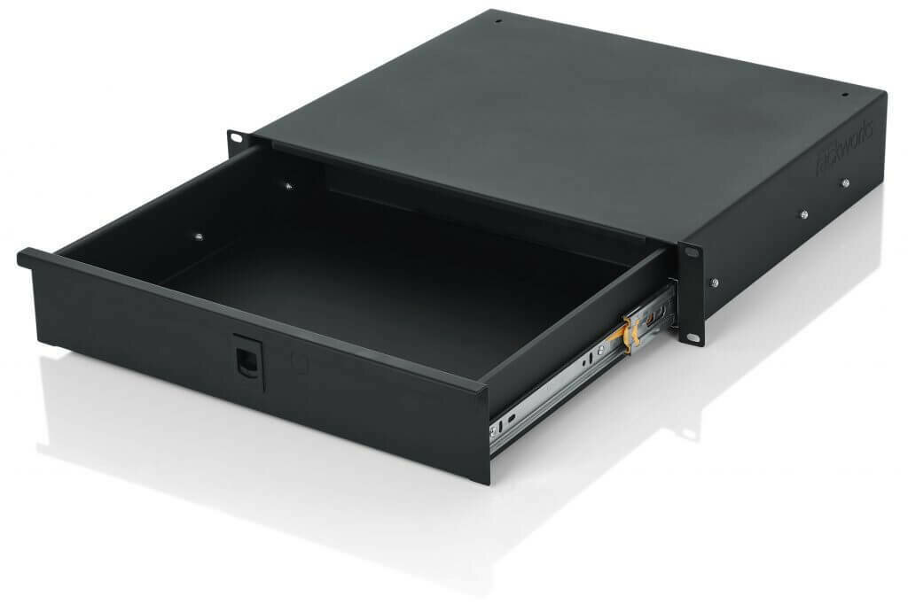 Gator Cases Rackworks 2U Lockable Rack Drawer 
#GAGRWDRW2  MFR #GRW-DRW2