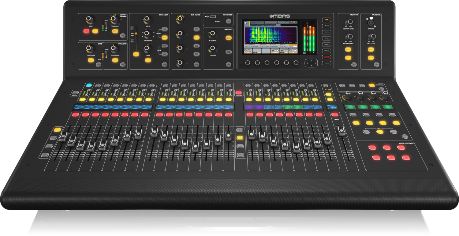 Midas M32 LIVE - Digital Console for Live Performance and Studio Recording
#MIM32LIVE MFR #M32 LIVE