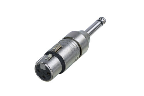 Neutrik 3-Pole XLR Female to Mono 1/4&quot; Male Adapter (Tip, Sleeve Contact)
#NENA2FP MFR #NA2FP