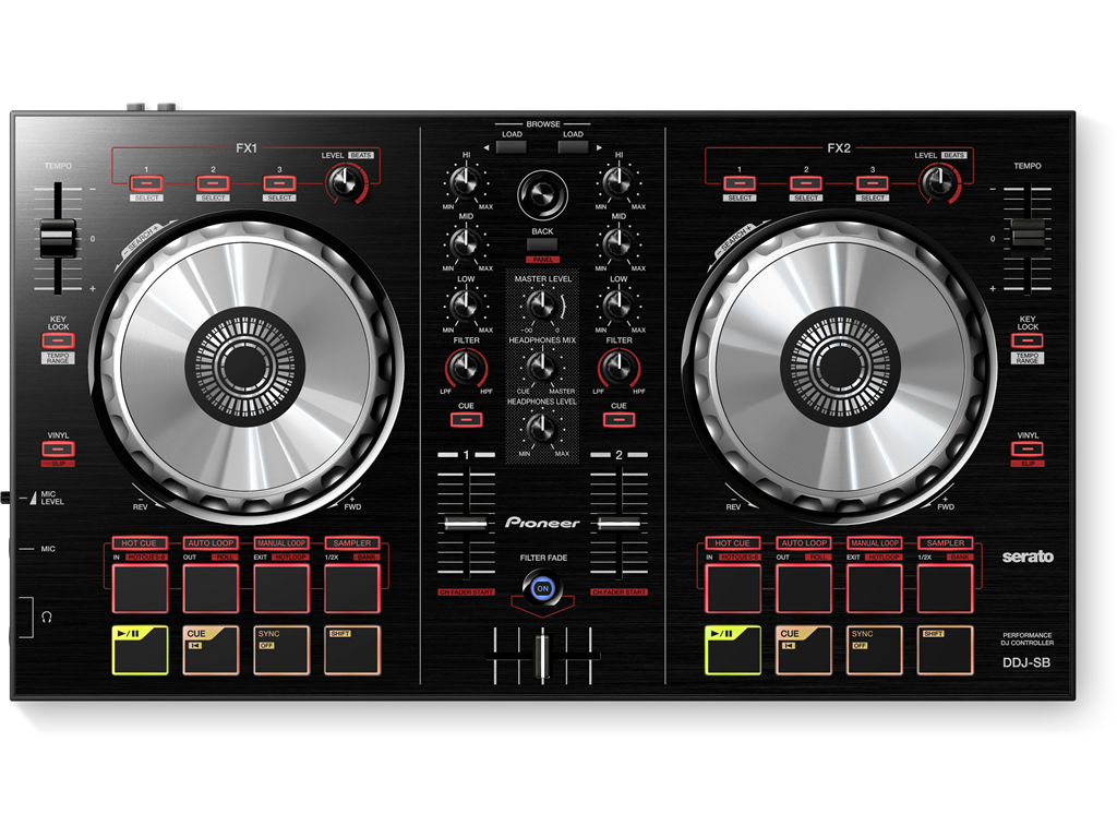 Pioneer DJ DDJ-SB3 Portable 2-Channel Serato DJ Lite Controller (Black)
#PIDDJSB3 MFR #DDJ-SB3