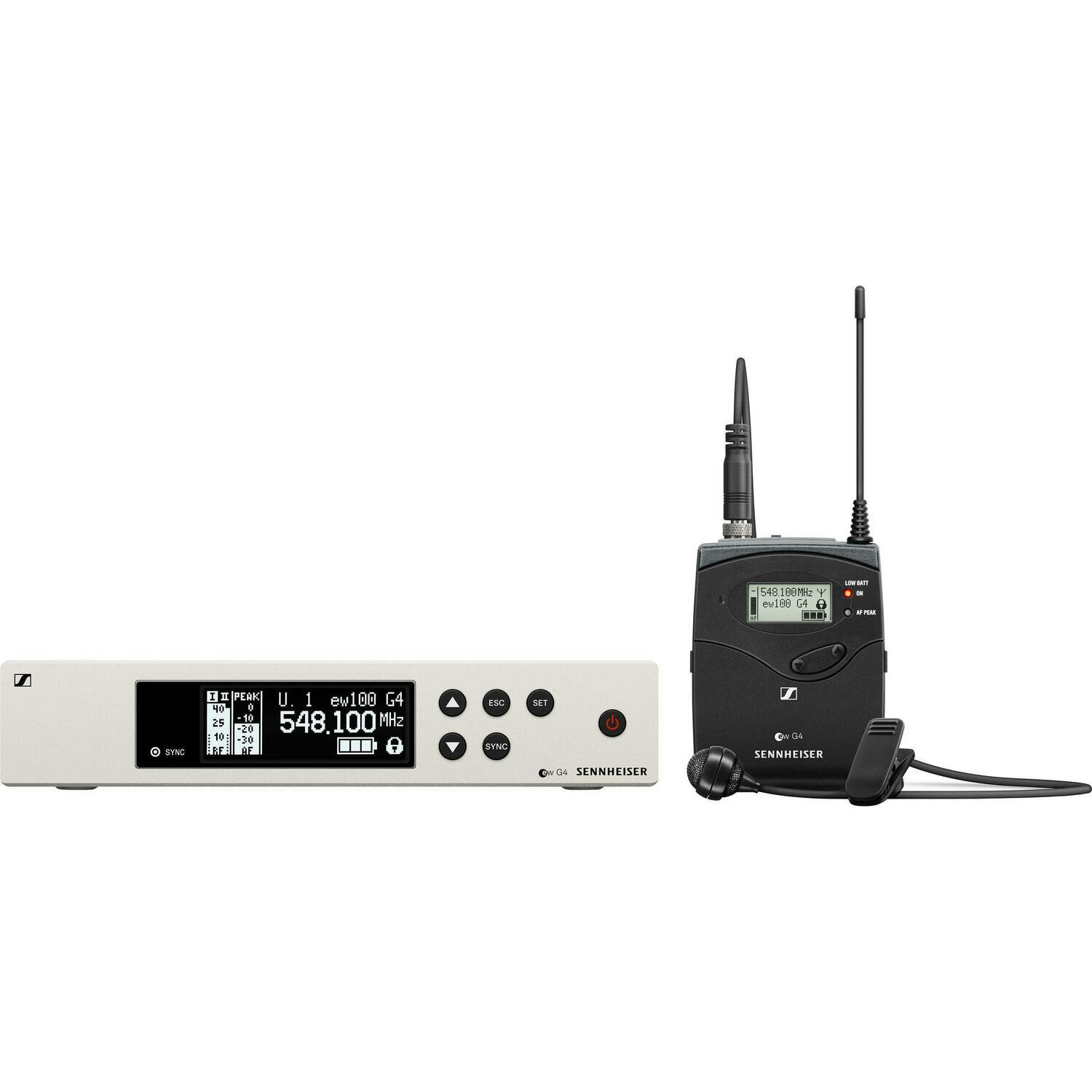Sennheiser EW 100 G4-ME2 Wireless Omni Lavalier Microphone System (A1: 470 to 516 MHz)
#SEEW100G4MA1 MFR #EW 100 G4-ME2-A1