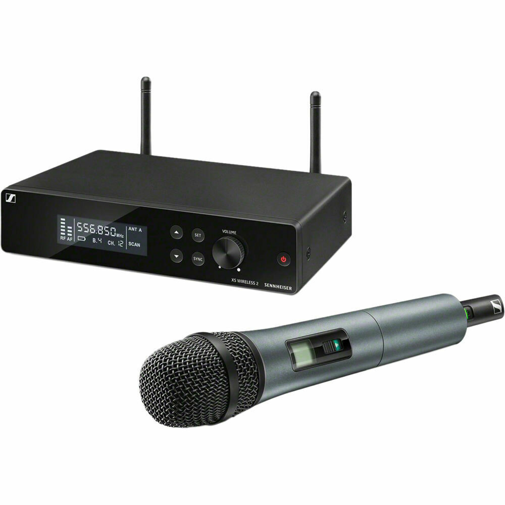 Sennheiser XSW 2-835-A Wireless Handheld Microphone System with e835 Capsule (A: 548 to 572 MHz)
#SEXSW2835A MFR #XSW 2-835-A