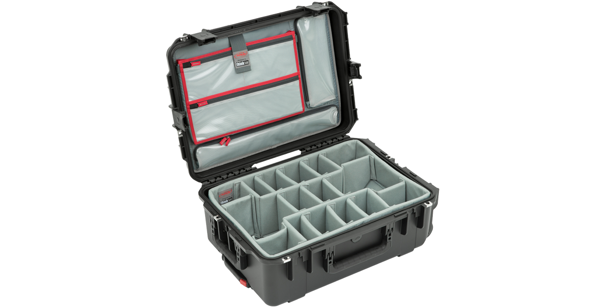 SKB iSeries 2215-8 Waterproof Utility Case with Wheels, Think Tank Photo Dividers, and Lid Organizer (Black)
#SK3I22158DL MFR #3I-2215-8DL