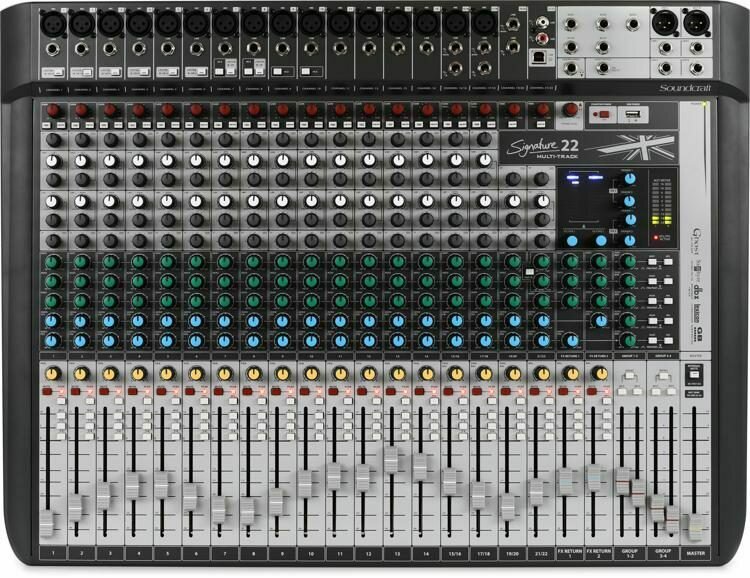Soundcraft Signature 22 Mixer with Effects
#SOS22ME MFR #5049562