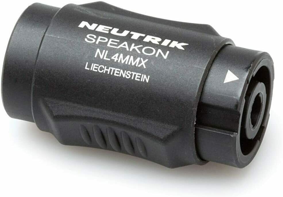 Neutrik NL4MMX Lockable Speakon Coupler
#NENL4MMX MFR #NL4MMX