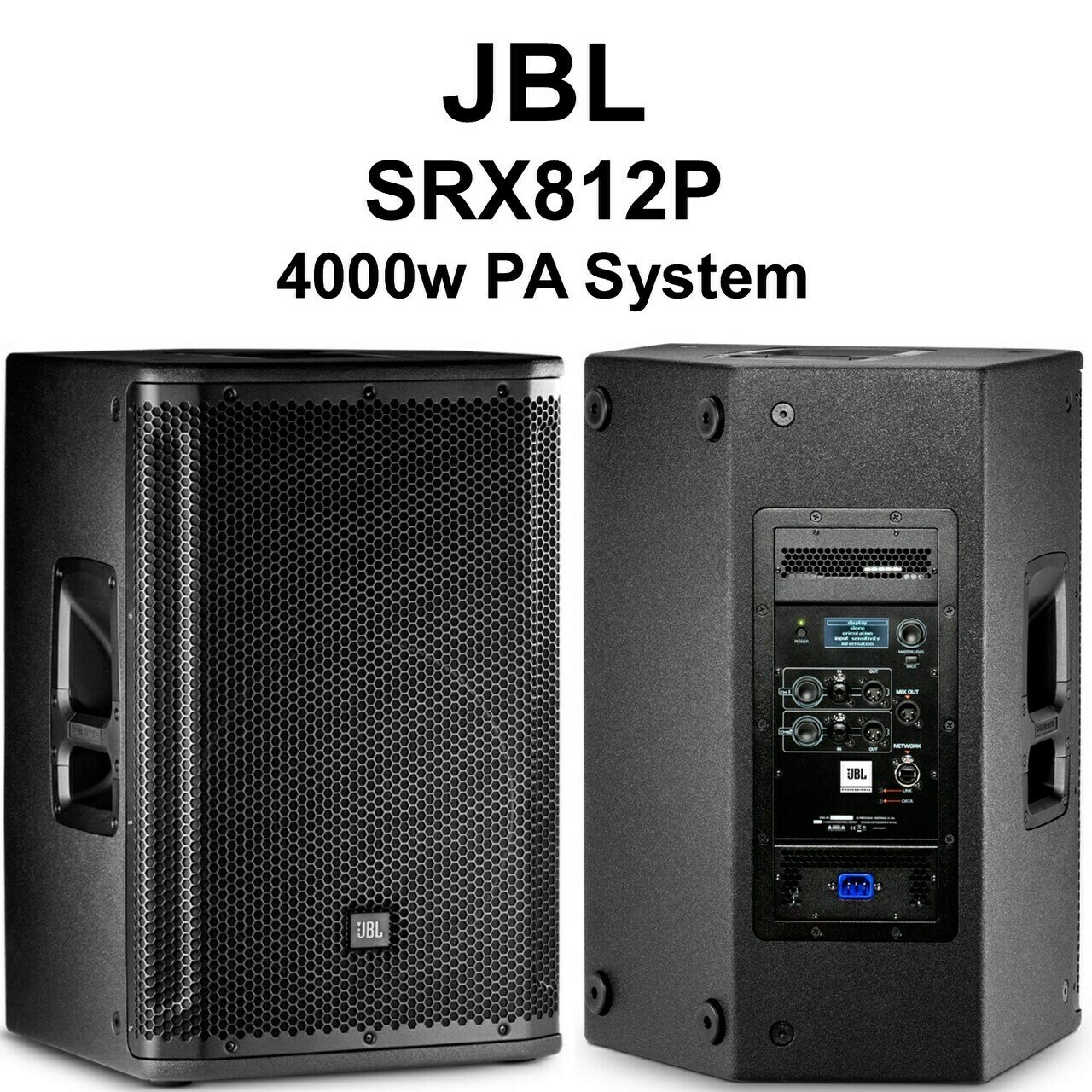 JBL SRX812P 12" Two-Way Bass Reflex Self Powered System
#JBSRX812P MFR #SRX812P
