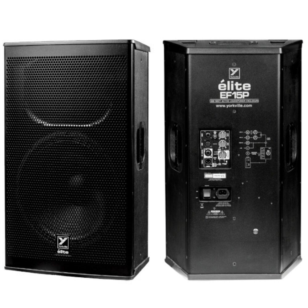 Yorkville EF15P 15 Inch, 1200 Watts 2-Way Speaker #EF15P MFR #EF15P