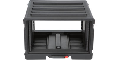 SKB 6U Roto Rolling Rack Case 
 #SK1SKBR6UW MFR #1SKB-R6UW