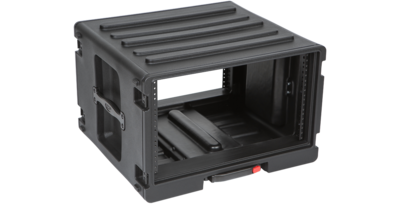 SKB 6U Roto Rolling Rack Case 
 #SK1SKBR6UW MFR #1SKB-R6UW