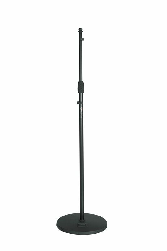 Gator Cases Frameworks 12&quot; Roundbase Mic Stand with Standard Twist Clutch 
#GAGFWMIC1200 MFR #GFW-MIC-1200