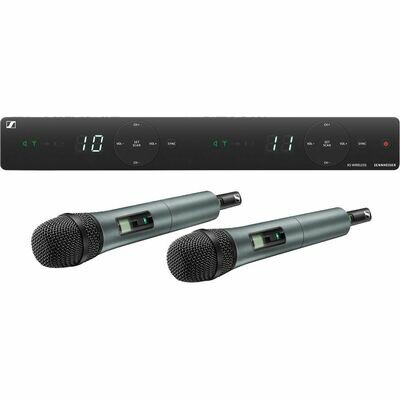 Sennheiser XSW 1-835 Dual-Vocal Set with Two 835 Handheld Microphones (A: 548 to 572 MHz)
#SEXSW1835 MFR #XSW 1-835 DUAL-A