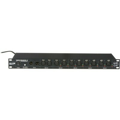 Elation Professional Opto Branch-4 Four Way DMX Distributor/Booster