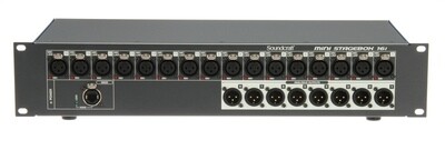 Soundcraft Mini Stagebox 16i for Si Series Consoles
#SOMSB16I1X MFR #MINI STAGEBOX 16I US