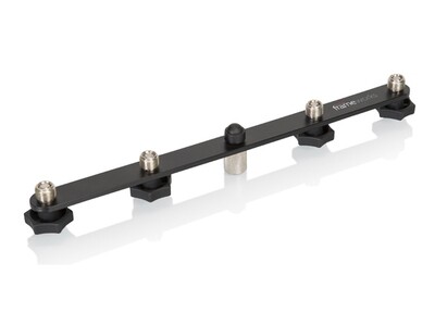 Gator Cases Frameworks Mic Mount Bar for 1-4 Microphones #GAGFWMIC1TO4  MFR #GFWMIC1TO4