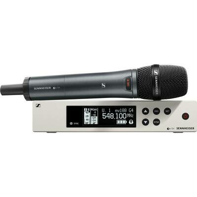 Sennheiser EW 100 G4-835-S Wireless Handheld Microphone System with MMD 835 Capsule (A1: 470 to 516 MHz)
#SEEW100G48A1 MFR #EW 100 G4-835-S-A1