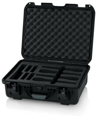 Gator Cases Waterproof Wireless-Microphone Case (Black) #GAGM04WMICWP MFR #GM-04-WMIC-WP