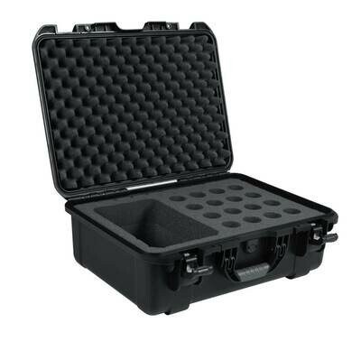 Gator Cases Waterproof Case for Handheld Wired Microphones (16 Mics, Black)
#GAGM16MICWP MFR #GM-16-MIC-W