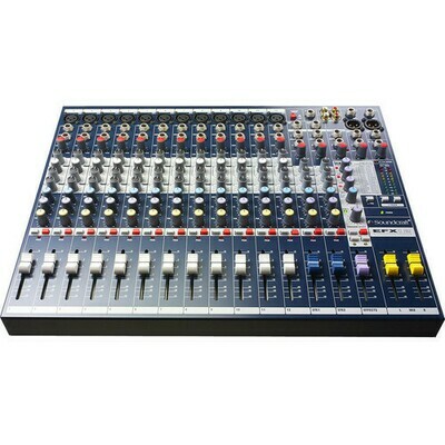 Soundcraft EFX 12-Channel Mixer with Built In Lexicon
#SOEFX12KUS MFR #E535.100000US