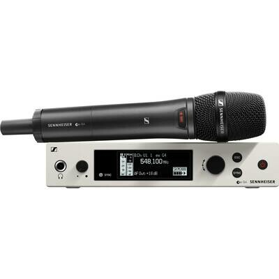 Sennheiser EW 300 G4-865-S Wireless Handheld Microphone System with MME 865 Capsule (AW+: 470 to 558 MHz)
#SEEW300G4865 MFR #EW 300 G4-865-S-AW+
