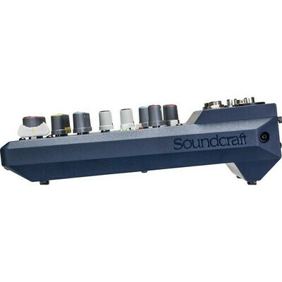 Soundcraft Notepad-8FX Small-Format Analog Mixing Console with USB I/O and Lexicon Effects #SO8CDTMUSBE MFR #NOTEPAD-8FX