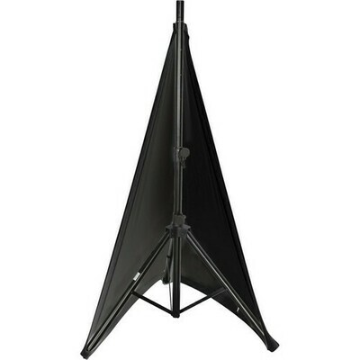 Gator Cases Stretchy Speaker Stand Cover (For 2 Sides, Black) #GAGPASTAND2B MFR #GPA-STAND-2-B