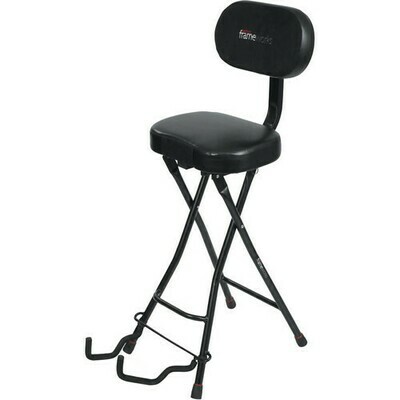Gator Cases Frameworks Guitar Performance Seat &amp; Single-Guitar Stand Combo