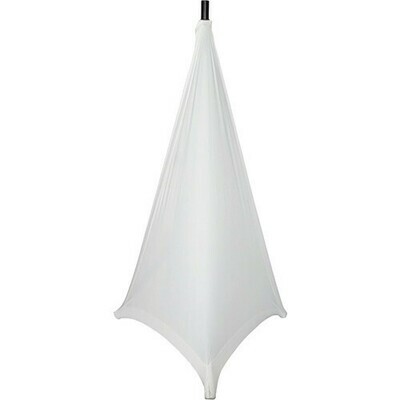 Gator Cases Stretchy Speaker Stand Cover (For 2 Sides, White) #GAGPASTAND2W MFR #GPA-STAND-2-W