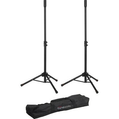 Gator Cases Framework Mini Speaker Stand (Set) 
#GAGFWSP0250S MFR #GFWSPK0250SET