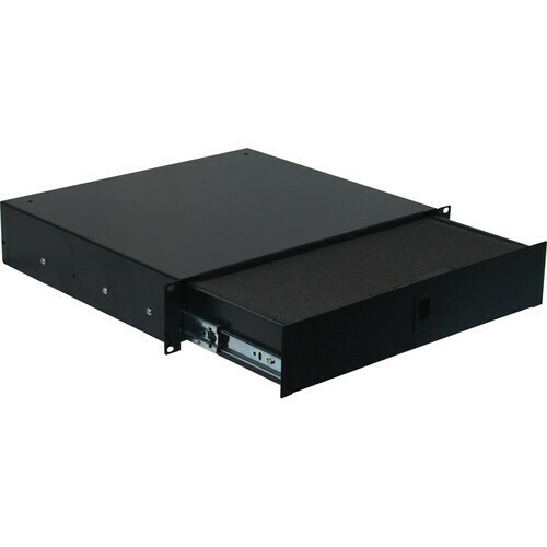 Gator Rackworks 2 RU Lockable Rack Drawer (with Foam) #GAGRWDRWDF2 #GRW-DRWDF2