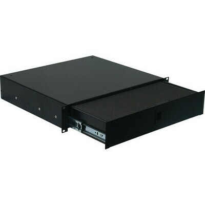 Gator Rackworks 2 RU Lockable Rack Drawer (with Foam) #GAGRWDRWDF2 #GRW-DRWDF2