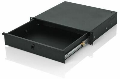 Gator Cases Rackworks 2U Lockable Rack Drawer 
#GAGRWDRW2  MFR #GRW-DRW2