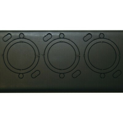 Gator Cases Universal 16 Knockout Panel #GAGRWPNLUNKO MFR #GRW-PNLUNIKO