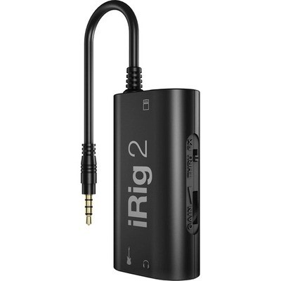 IK Multimedia iRig 2 Guitar Interface for iPhone, iPad, iPod Touch, Mac, and Android
#IKIPIRIG2PLG MFR #IP-IRIG2-PLG-IN