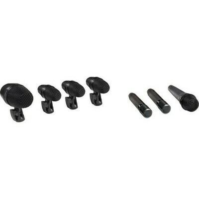 Shure PGADRUMKIT7 7-Piece Drum Microphone Kit
#SHPGADRUMKT7 MFR #PGADRUMKIT7