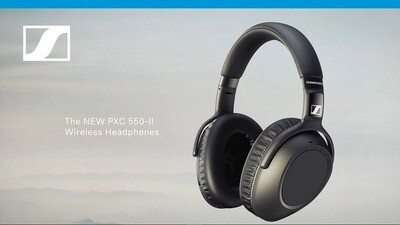Sennheiser PXC 550-II Wireless Active Noise-Canceling Over-Ear Headphones
#SEPXC552ANCB MFR #508337