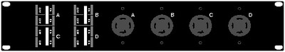 4 Circuit L14-30 Breaker Panel Assembly