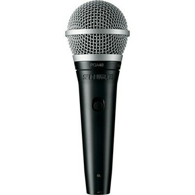 Shure PGA48 Dynamic Vocal Microphone (XLR Cable)
#SHPGA48XLR MFR #PGA48-XLR