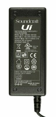 Soundcraft 5060702.V Power Supply for Ui16 #5060702.V MFR #5060702.V