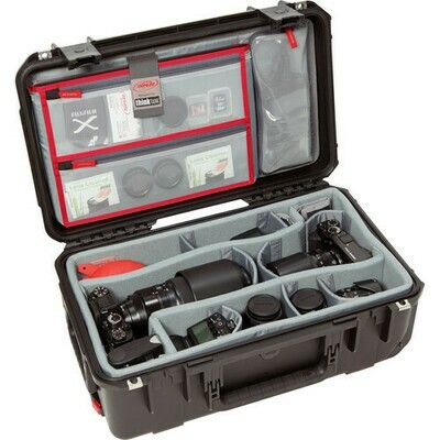 SKB iSeries 2011-7 Case with Think Tank Photo Dividers &amp; Lid Organizer (Black) #SK3I20117DL MFR #3I-2011-7DL