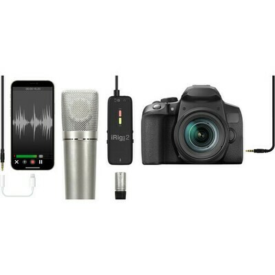 IK Multimedia iRig Pre 2 Ultracompact XLR Microphone Interface
#IKPIRIGPRE2I  MFR #IP-IRIG-PRE2-IN