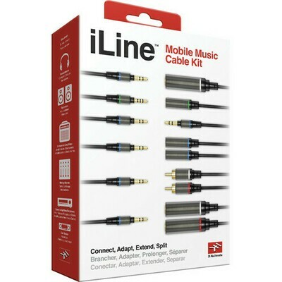 IK Multimedia iLine Mobile Music Cable Kit
 #IKILINEKITIN MFR #IP-ILINE-KIT-IN