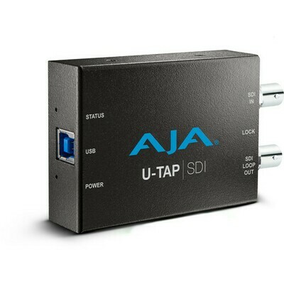 AJA U-TAP USB 3.1 Gen 1 Powered SDI Capture Device
 #AJUTAPSDI  MFR #U-TAP-SDI