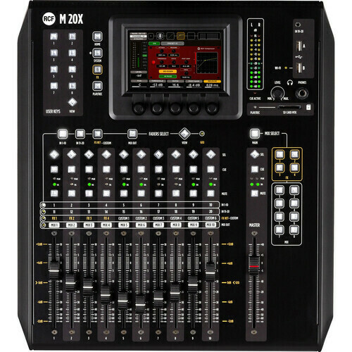 RCF M 20X Desktop 20x14 Digital Mixer with USB
#RCM20X MFR #M20X