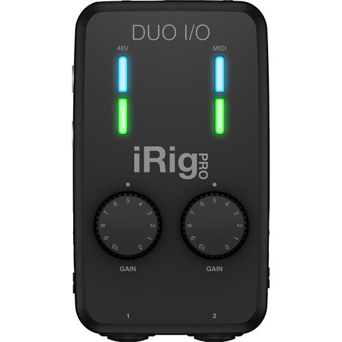 IK Multimedia iRig Pro Duo I/O 2-Channel Audio/MIDI Interface for Mobile Devices and Computers
 #IKIRIGPRODUO MFR #IP-IRIG-PRODUOIO-IN