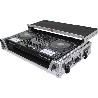 ProX Flight Case for Pioneer DDJ-1000 Controller with Laptop Shelf and Wheels (Silver-on-Black)
#PRXSDDJ1KWLT  MFR #XS-DDJ1000 WLT