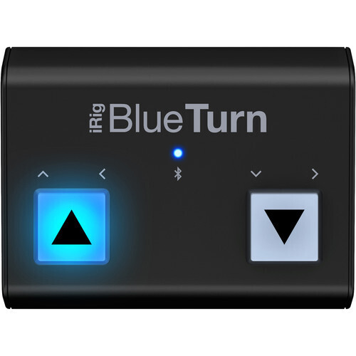 IK Multimedia iRig BlueTurn Wireless Page-Turner
#IKIRIGBTURN MFR #IP-IRIG-BTURN-IN