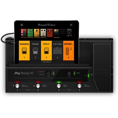 IK Multimedia iRig Stomp I/O USB Pedalboard Controller
#IKSTOMPIOIN MFR #IP-IRIG-STOMPIO-IN