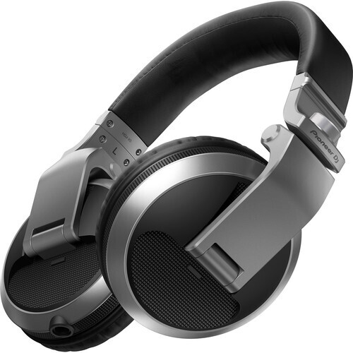 Pioneer DJ HDJ-X5 Over-Ear DJ Headphones (Silver)
#PIHDJX5S #HDJ-X5-S